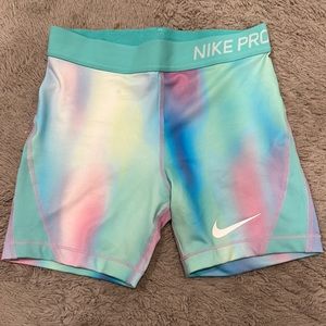 Nike pro spandex shorts